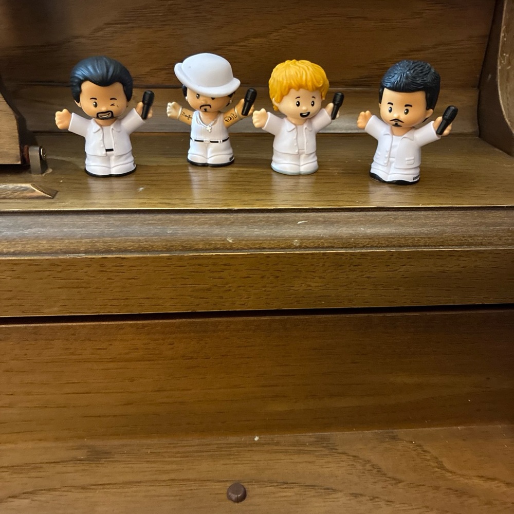 Fisher-Price Little People Backstreet Boys Figures Set Missing 1 figure